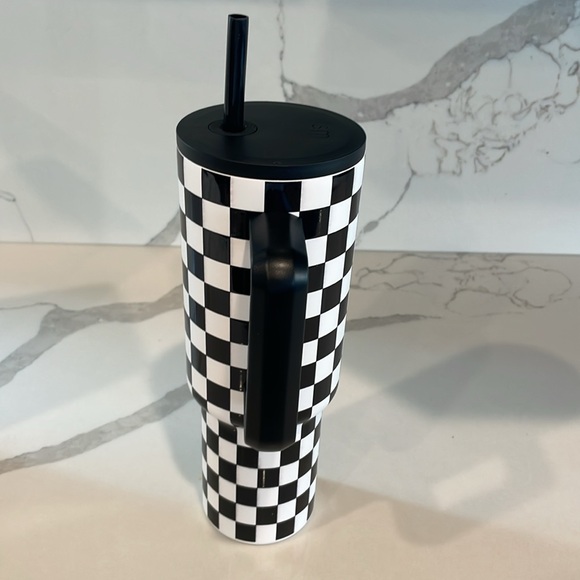 Simple Modern - Black & White Checkmate - 40oz Trek Tumbler - NWT! - Picture 4 of 11